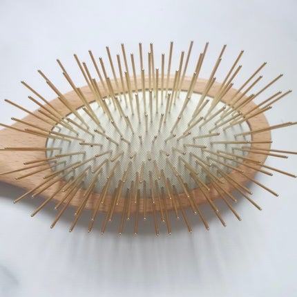 プレミアム FOXカッサ ウッド ヘアブラシ/SNOW FOX SKINCARE/メイクブラシを使ったクチコミ(5枚目)