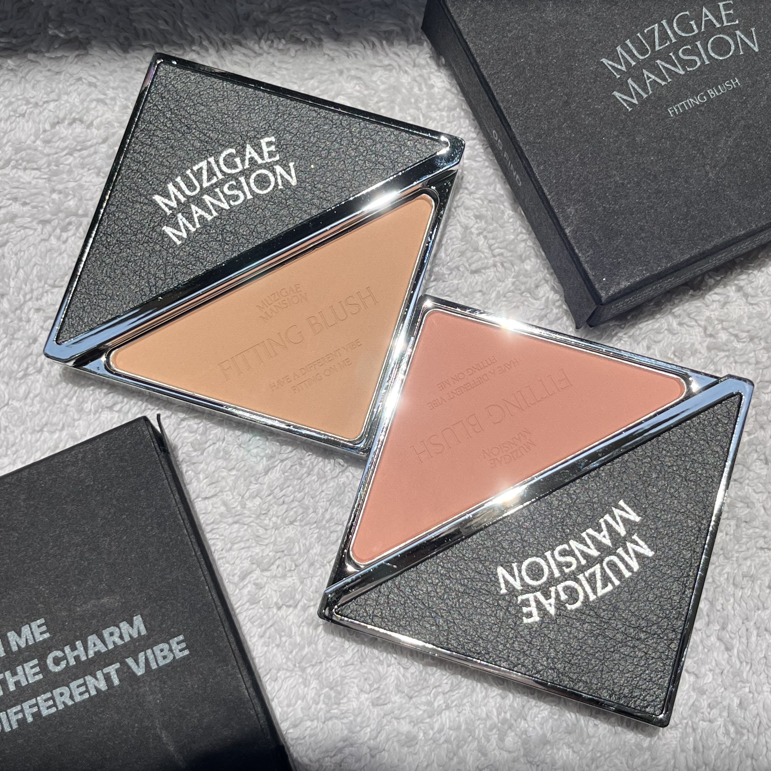 フィッティングブラッシュ 05 FIND/MUZIGAE MANSION/パウダーチークを使ったクチコミ（1枚目）