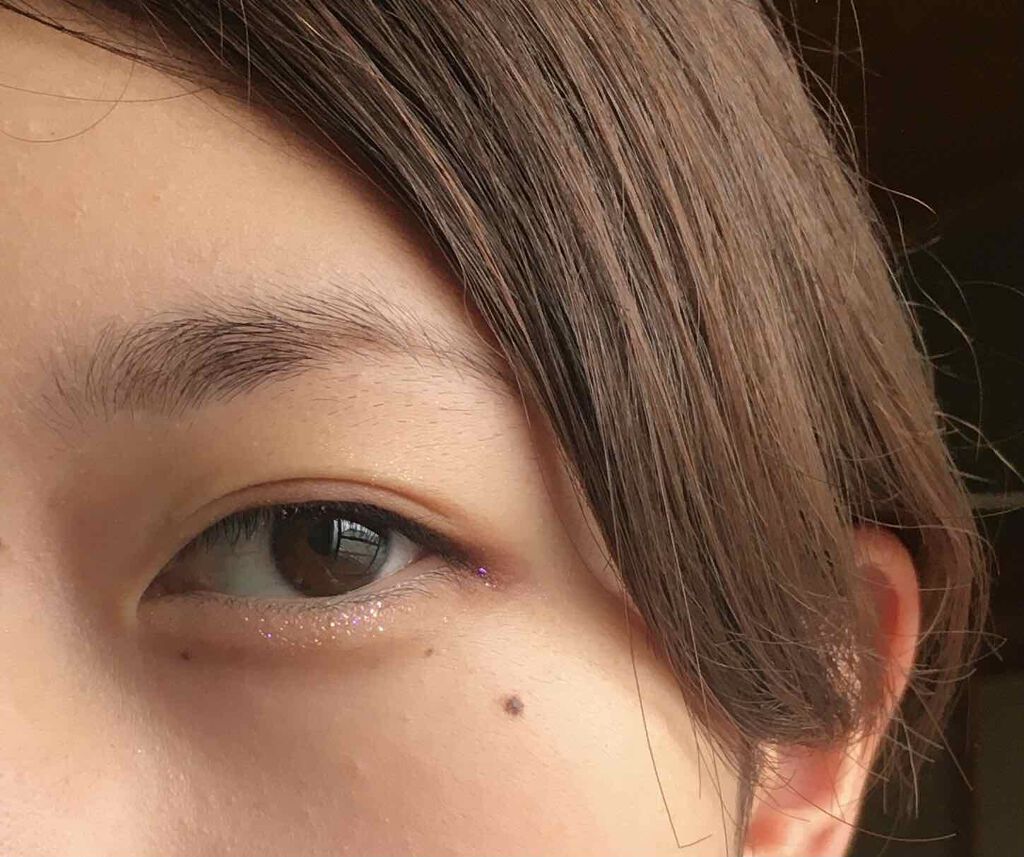 リキッド グリッター シャドウ/rom&nd/グリッターを使ったクチコミ（2枚目）