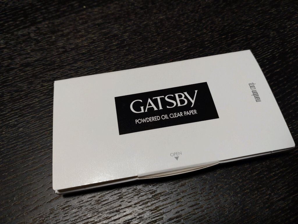 パウダーあぶらとり紙/ギャツビー/あぶらとり紙を使ったクチコミ(1枚目)
