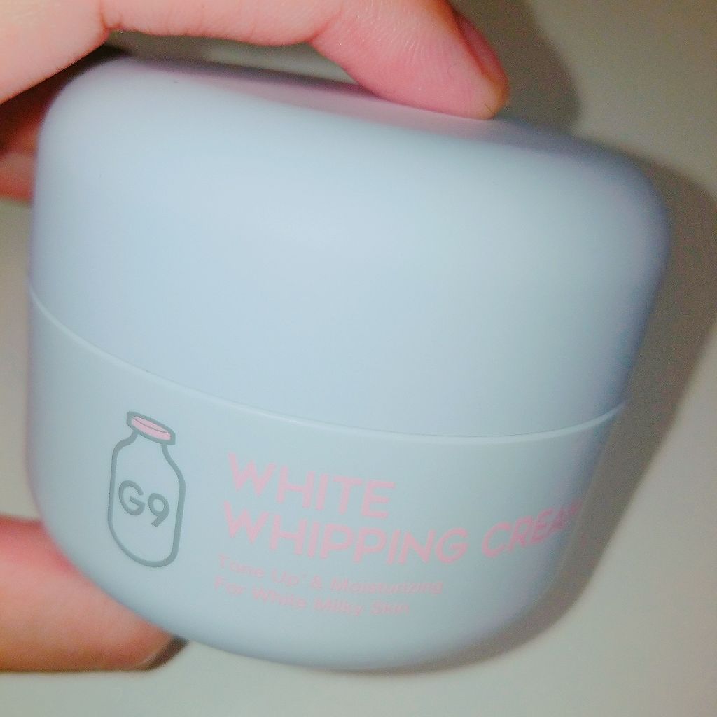 WHITE WHIPPING CREAM(ウユクリーム)/G9SKIN/化粧下地を使ったクチコミ(1枚目)