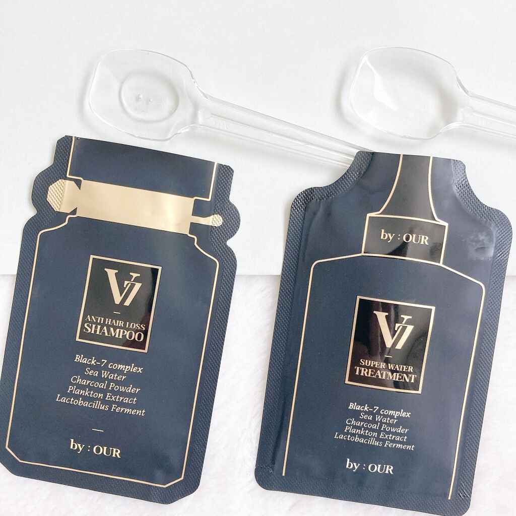 V7 アンチヘアロス シャンプー/by : OUR/サロンシャンプーを使ったクチコミ（2枚目）