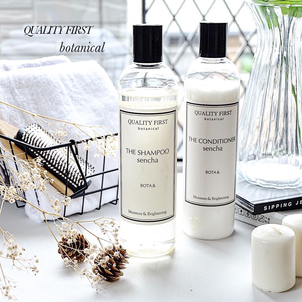 ボタアンド ザ シャンプー <sencha>/クオリティファースト/市販シャンプーを使ったクチコミ（1枚目）