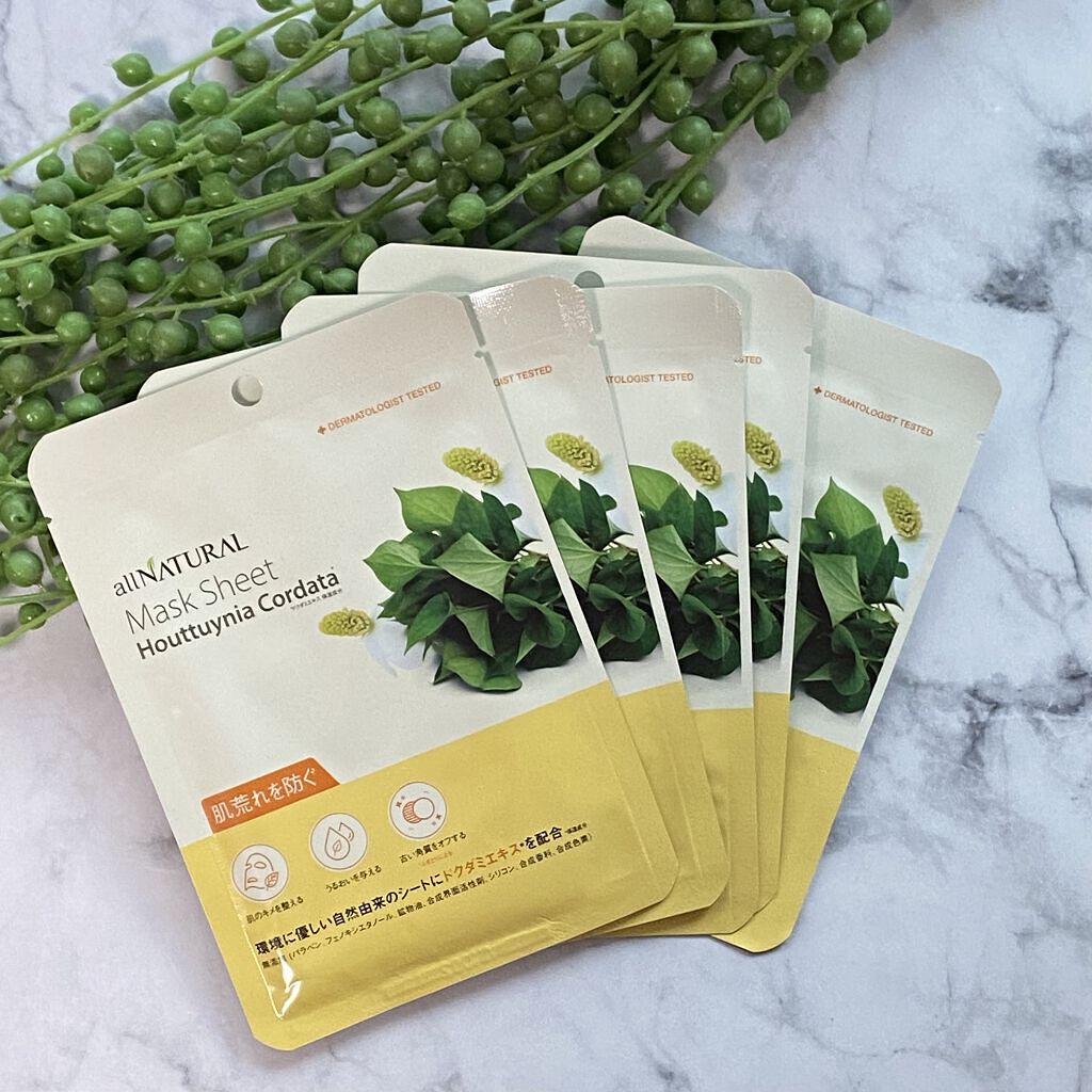 オールナチュラル マスクパックDK/allNATURAL/シートマスク・パックを使ったクチコミ（2枚目）