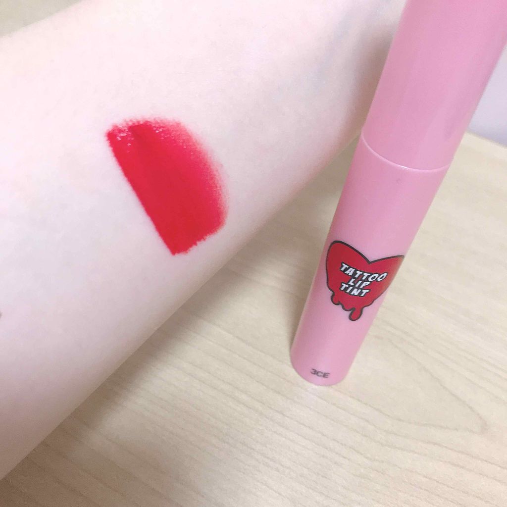 3CE TATTOO LIP TINT/3CE/リップグロスを使ったクチコミ(2枚目)