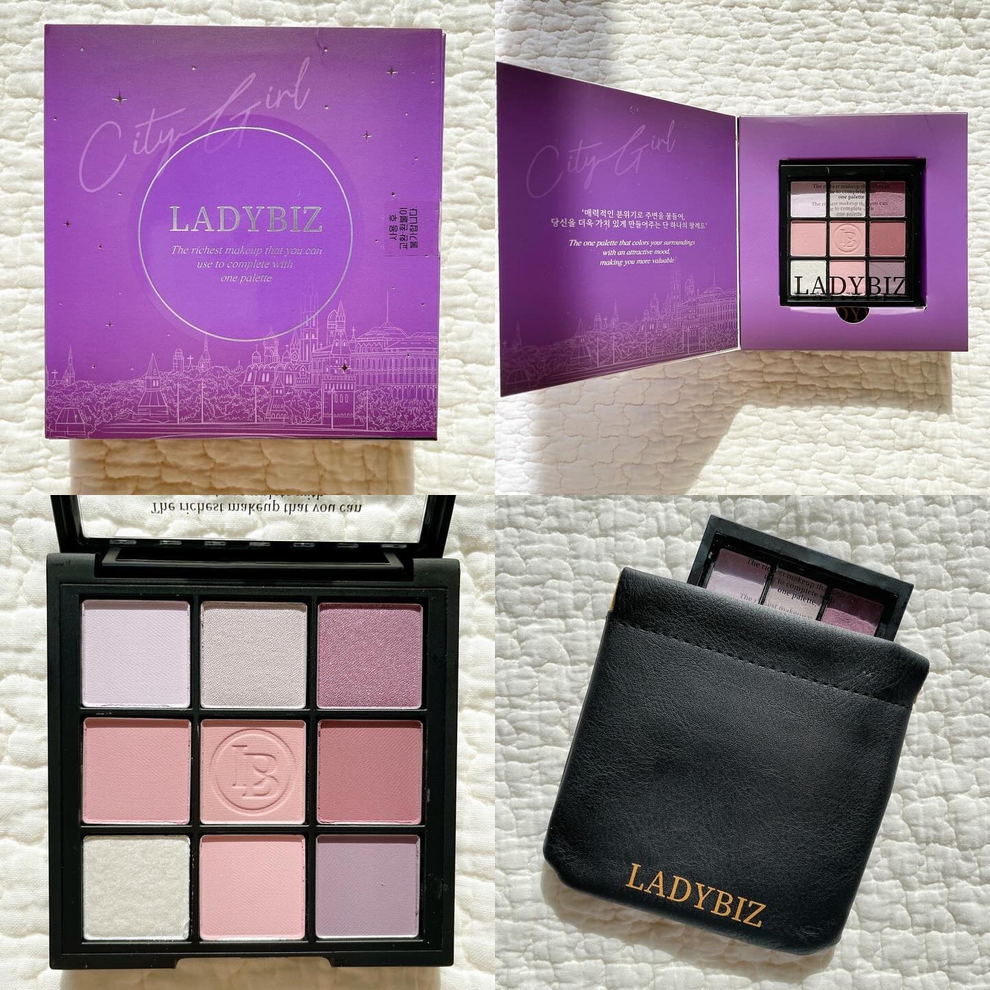 CITY GIRL MOOD EYE SHADOW PALETTE/LADYBIZ/アイシャドウパレットを使ったクチコミ（1枚目）