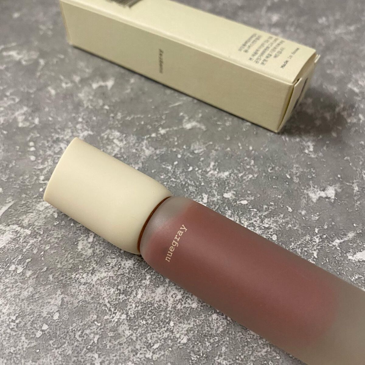 デイリームードマットリキッド/nuegray/リップグロスを使ったクチコミ(1枚目)