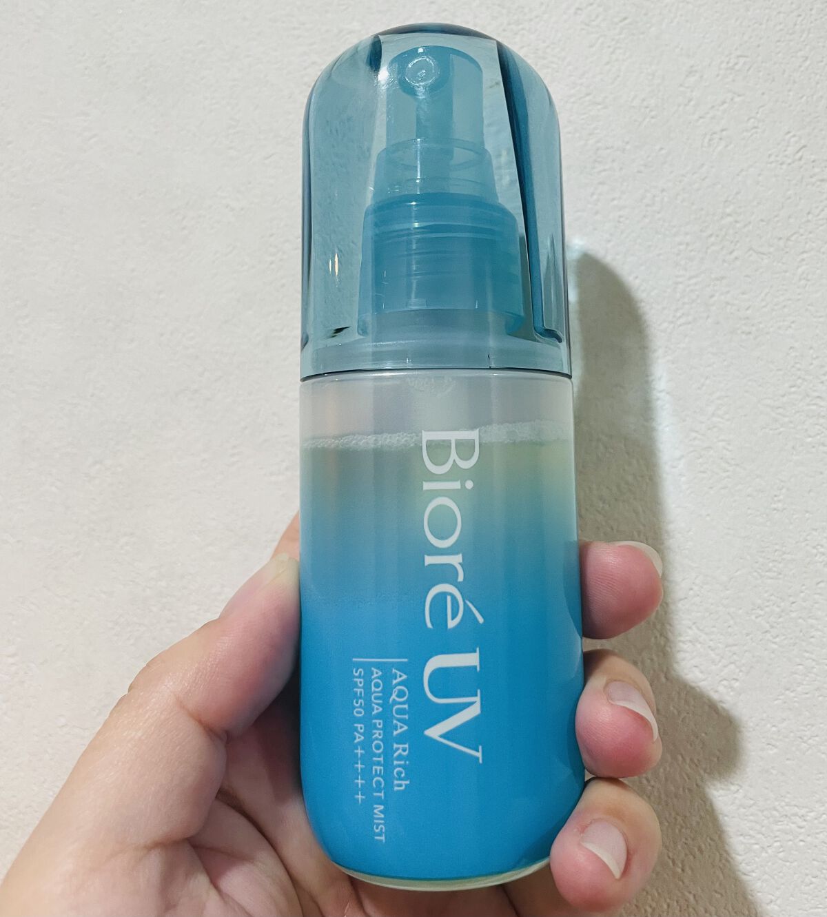 ビオレUV アクアリッチ アクアプロテクトミスト/ビオレ/日焼け止めミスト・スプレーを使ったクチコミ（1枚目）