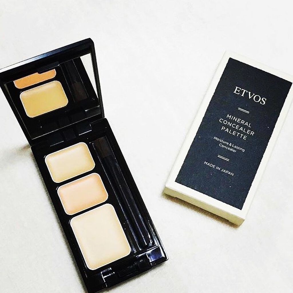 ミネラルコンシーラーパレット/エトヴォス/パレットコンシーラーを使ったクチコミ(1枚目)