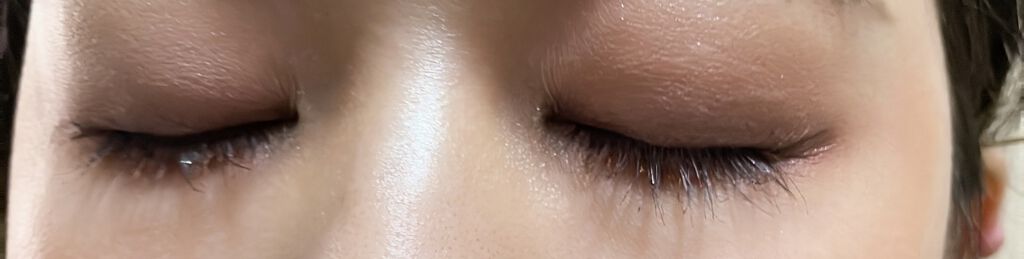 ひとえ・奥ぶたえ用マスカラ 限定色 ビターオレンジ/アイプチ®/マスカラを使ったクチコミ（2枚目）