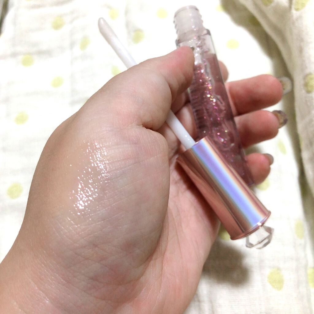 アンチグラビティネビュラ リップグロス/ZEESEA/リップグロスを使ったクチコミ（2枚目）