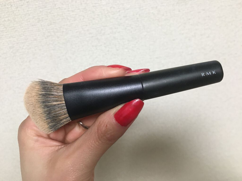 ファンデーションブラシ N/RMK/メイクブラシを使ったクチコミ（1枚目）