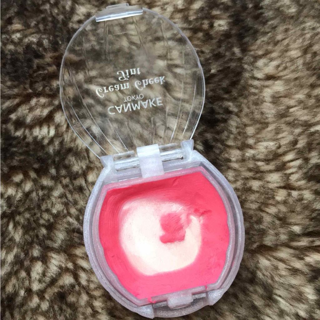 クリームチーク ティント/キャンメイク/ジェル・クリームチークを使ったクチコミ（1枚目）