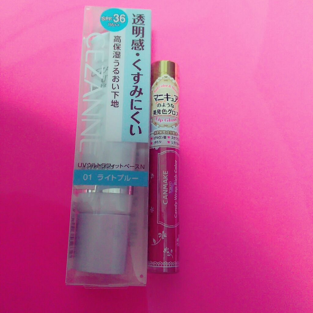 UVウルトラフィットベースN/CEZANNE/化粧下地を使ったクチコミ（1枚目）