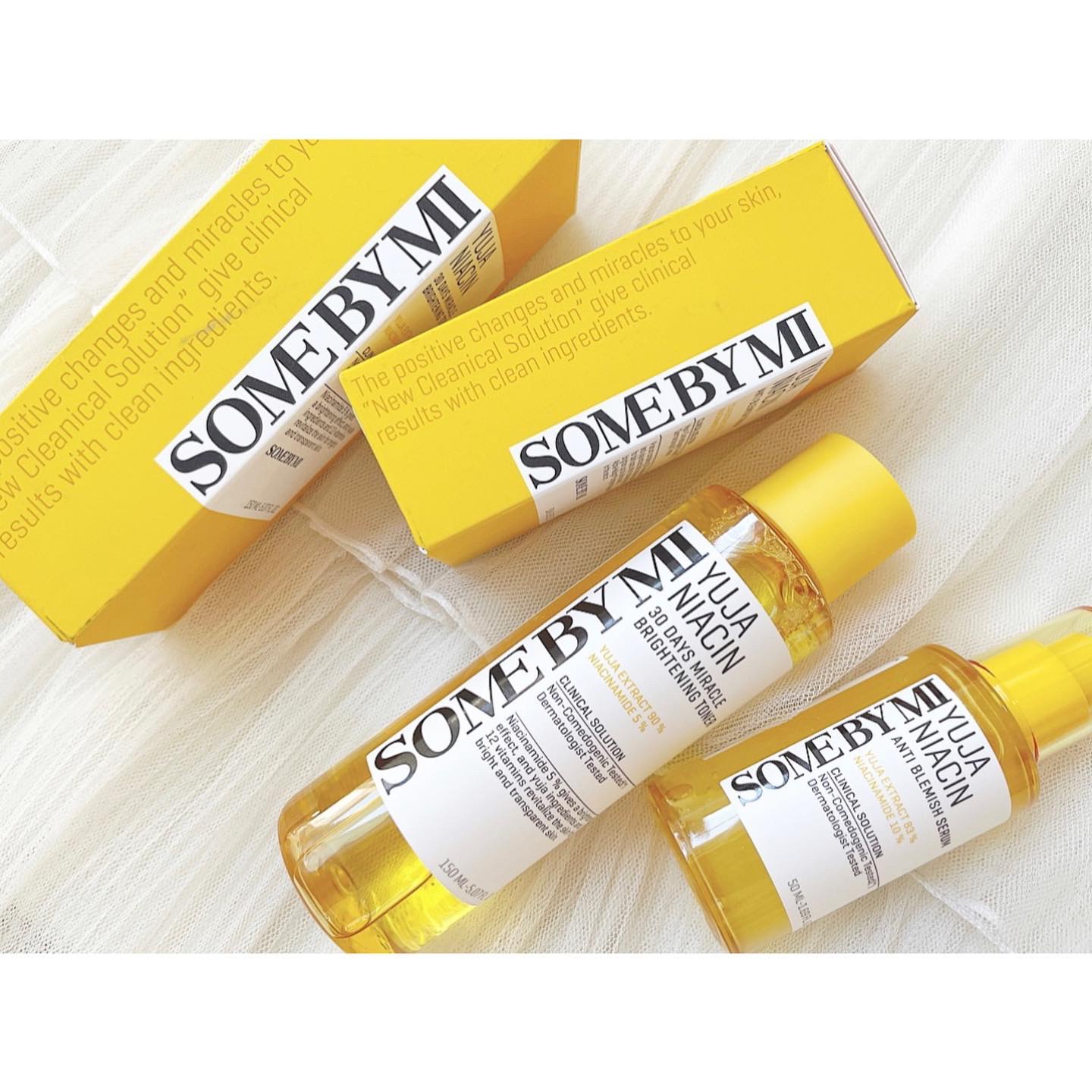 ユズナイアシン30 デイズ ミラクルブライトニング トナー ユズナイアシン30 デイズ ミラクルブライトニング トナー/SOME BY MI/化粧水を使ったクチコミ（1枚目）