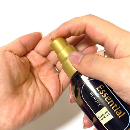 髪のキメ美容プレミアムヘアオイル/エッセンシャル/ヘアオイルを使ったクチコミ(3枚目)