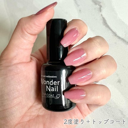 pa ワンダーネイル トップコート/pa nail collective/ネイルトップコートを使ったクチコミ(5枚目)