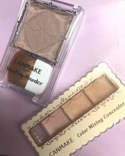 シェーディングパウダー/キャンメイク/シェーディングを使ったクチコミ(1枚目)