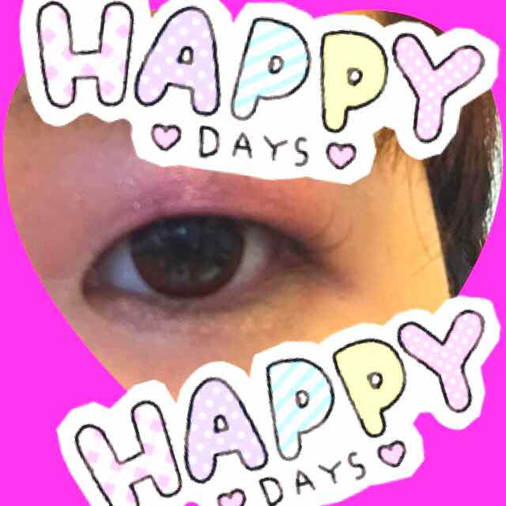 理想のふたえ ぱっちり幅広 ヌーディーワイド/セリア/二重まぶた用アイテムを使ったクチコミ（2枚目）