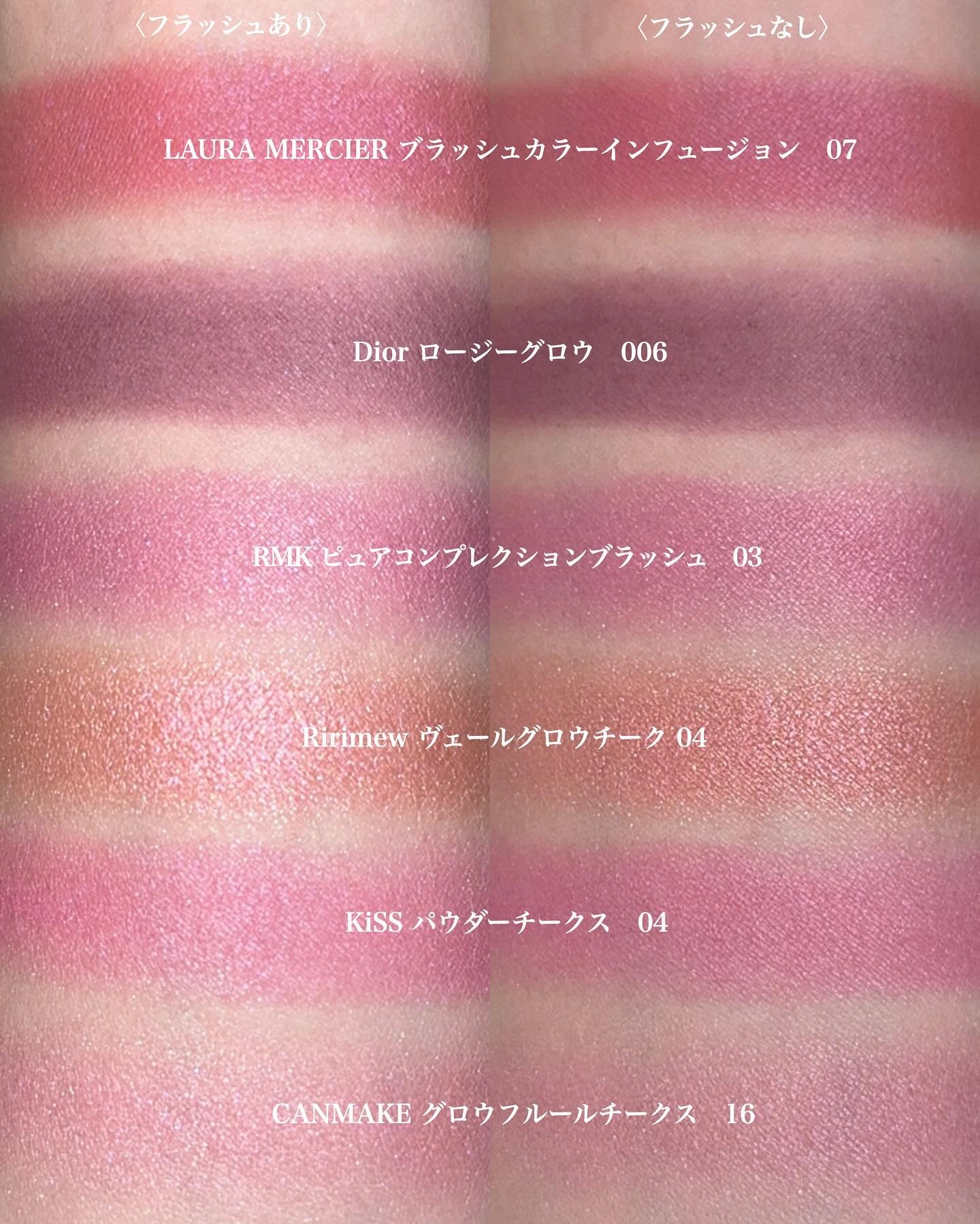 グロウフルールチークス/キャンメイク/パウダーチークを使ったクチコミ（2枚目）