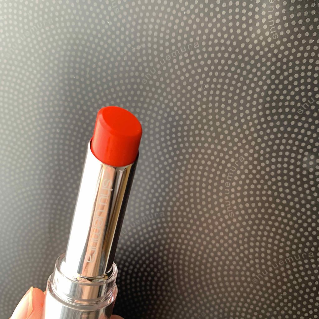 ルージュ アンリミテッド/shu uemura/口紅を使ったクチコミ(2枚目)
