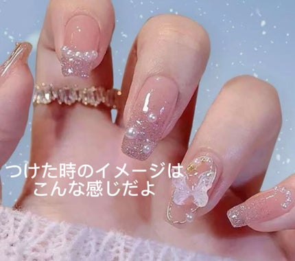 ネイルチップ/SHEIN/ネイルチップ・パーツを使ったクチコミ(7枚目)