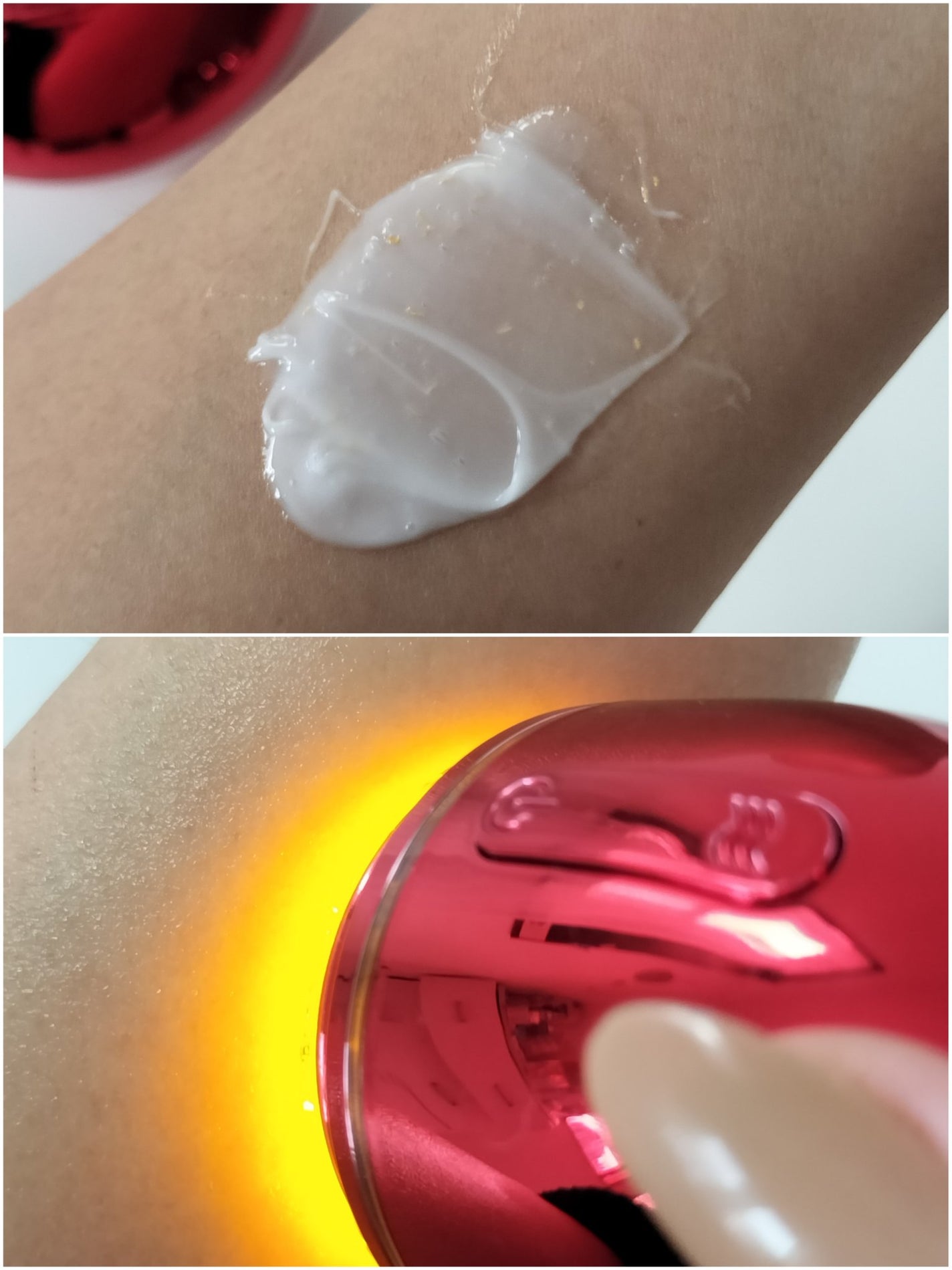 シューマジゴールド糸リフティングクリーム+EMS美顔器/MEDITHERAPY/フェイスクリームを使ったクチコミ(5枚目)