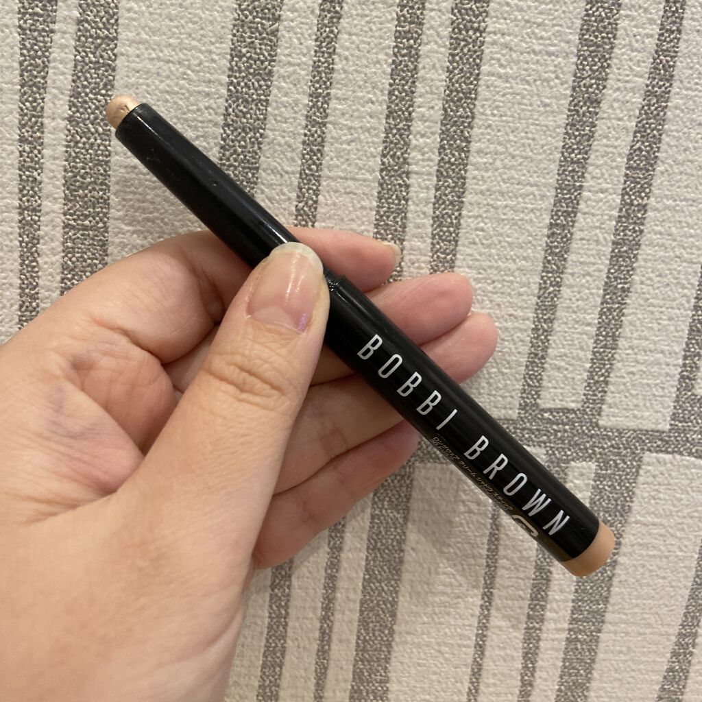 ロングウェア クリーム シャドウ スティック 30 トリュフ/BOBBI BROWN/スティックアイシャドウを使ったクチコミ（1枚目）