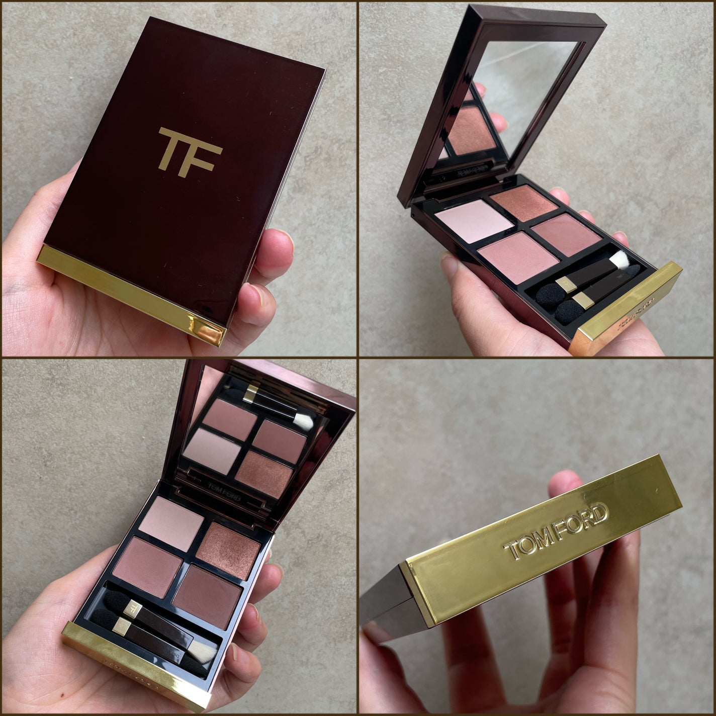 アイ カラー クォード/TOM FORD BEAUTY/アイシャドウパレットを使ったクチコミ(3枚目)