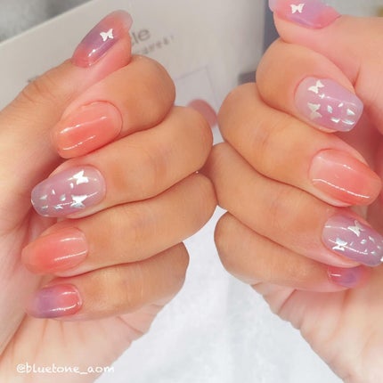 リアルジェルネイルステッカー ジェルネイルシール D-004/faithmiracle/ネイルシールの画像