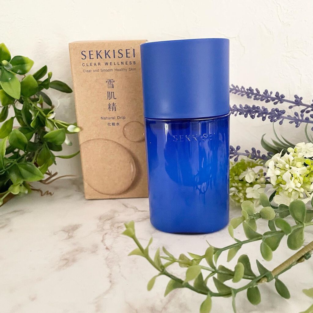 クリアウェルネス ナチュラル ドリップ/雪肌精/化粧水を使ったクチコミ（1枚目）