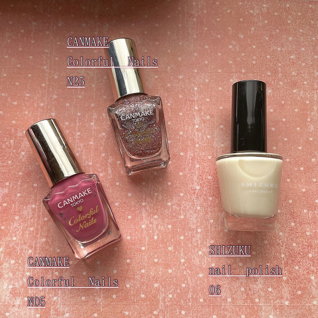 カラフルネイルズ/キャンメイク/マニキュアを使ったクチコミ(6枚目)