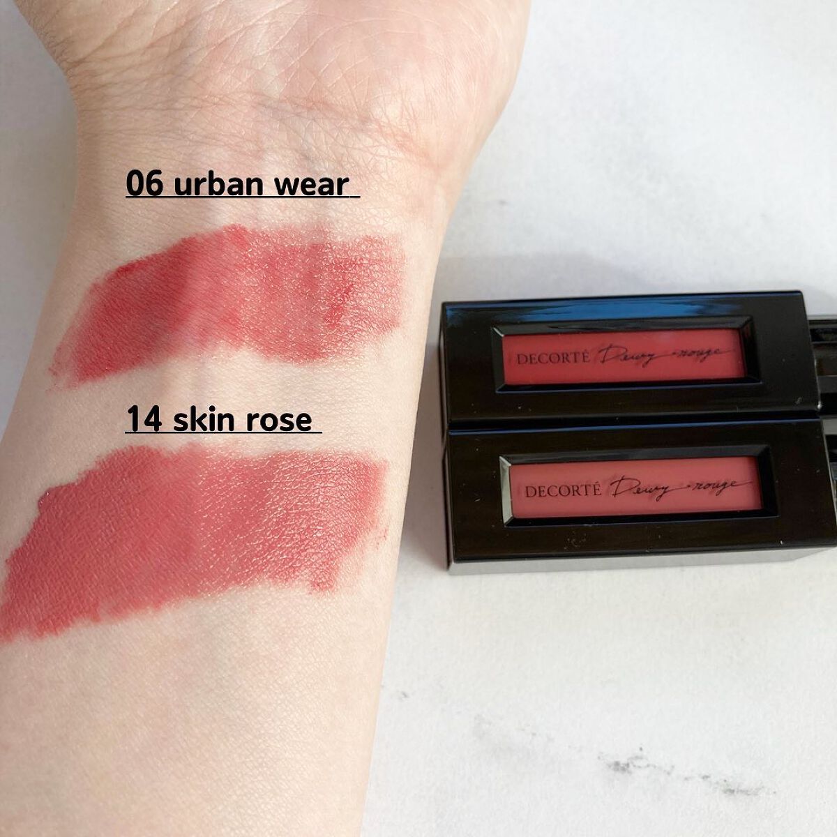 ルージュ デコルテ リキッド/DECORTÉ/口紅を使ったクチコミ（2枚目）