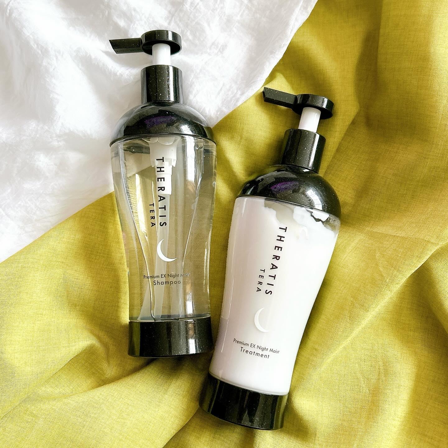 セラティス テラ プレミアム EX ナイト モイスト シャンプー/ヘアトリートメント/THERATIS/市販シャンプーを使ったクチコミ（1枚目）