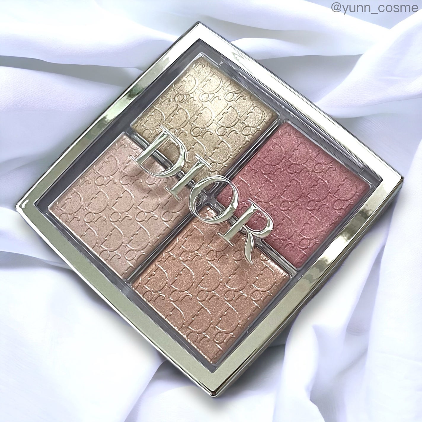 ディオール バックステージ フェイス グロウ パレット/Dior/ハイライトを使ったクチコミ(2枚目)