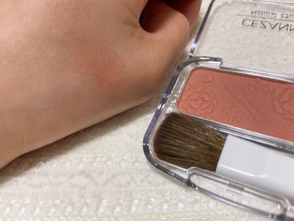 ナチュラル チークN/CEZANNE/パウダーチークを使ったクチコミ(3枚目)