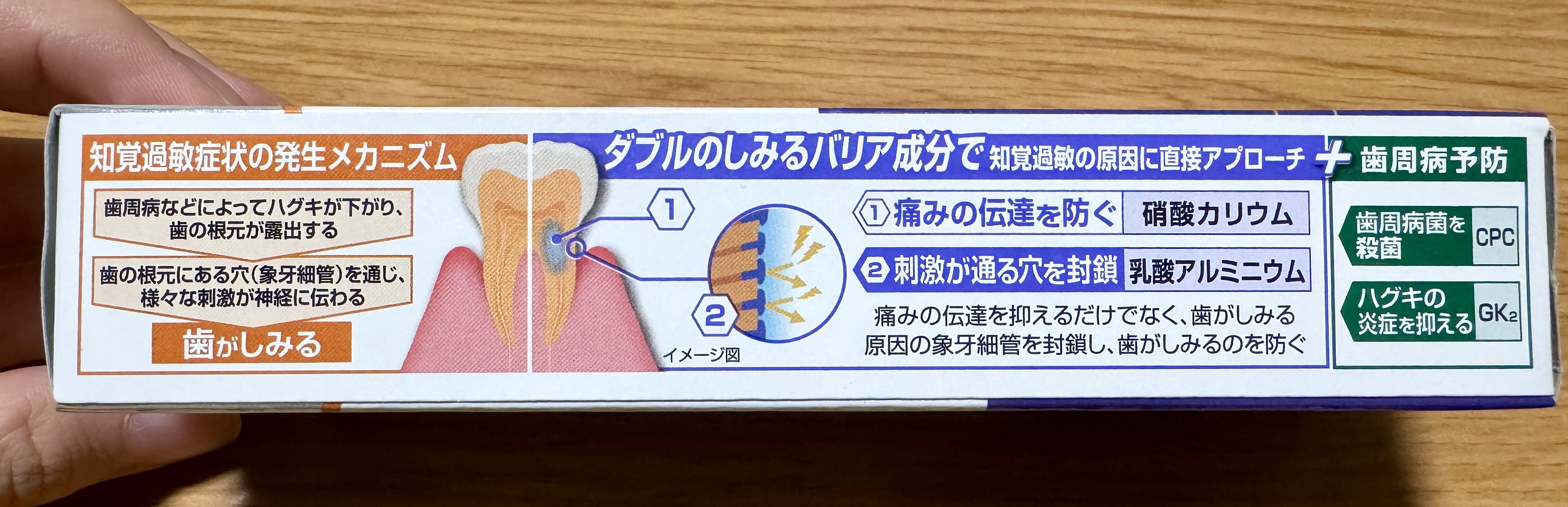 GUM ガム・知覚過敏ラボ デンタルペーストのクチコミ「 ガム・知覚過敏ラボ デンタルペースト リフレッシュシトラス

リピ購入品
前はシュミテクトを.....」（2枚目）