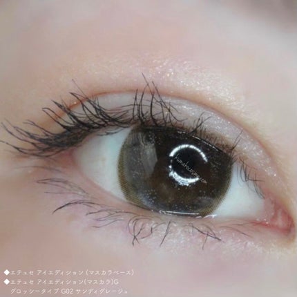 エテュセ アイエディション(マスカラ) G グロッシータイプ/ettusais/マスカラを使ったクチコミ(9枚目)