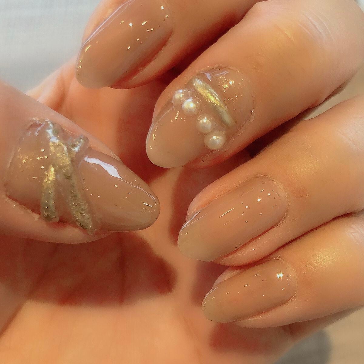 ジェルネイル(ライト対応)/セリア/ジェルネイルを使ったクチコミ(1枚目)