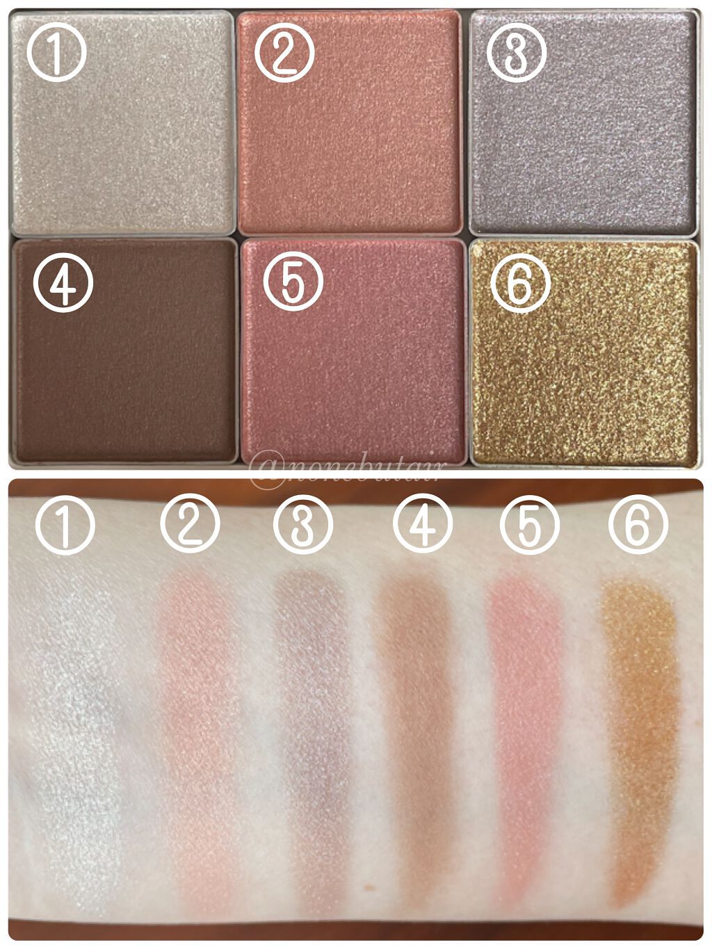 プリズマティックラスター アイシャドウパレット/RMK/アイシャドウパレットを使ったクチコミ（3枚目）