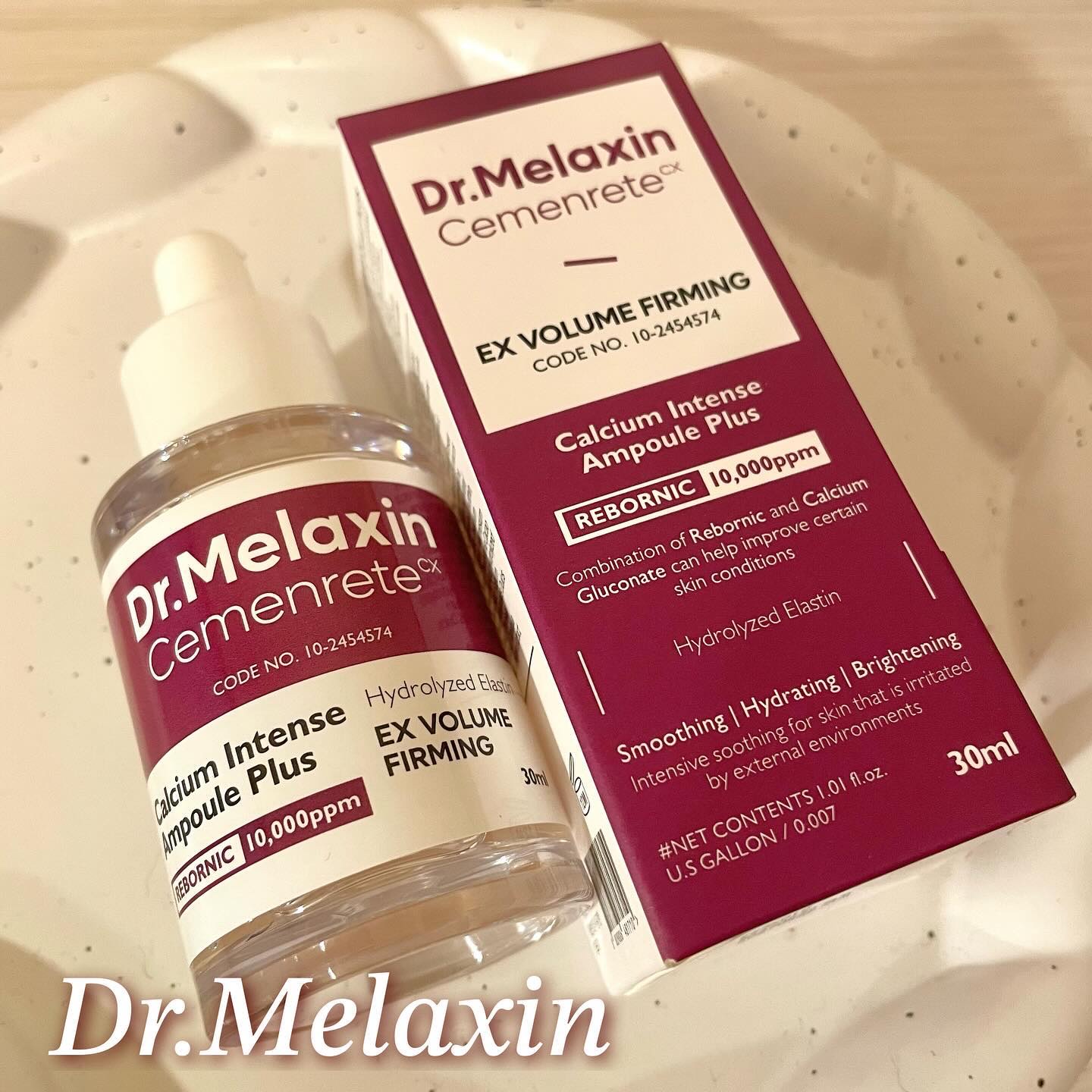 Cemenrete Calcium Intense Ampoule/Dr.Melaxin/美容液を使ったクチコミ（1枚目）