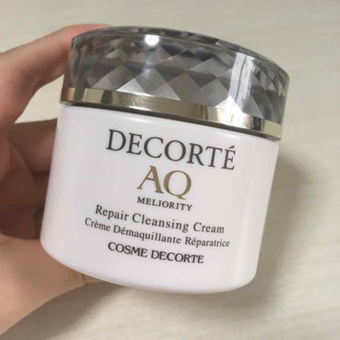 AQ ミリオリティ リペア クレンジングクリーム/DECORTÉ/クレンジングクリームを使ったクチコミ（1枚目）