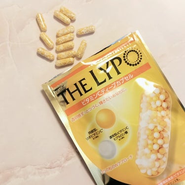 ロート製薬 THE LYPO ビタミンCディープカプセルのクチコミ「ロート製薬さまからいただきました😊

ザリポ　ビタミンＣディープカプセル

60カプセル入りで.....」（2枚目）