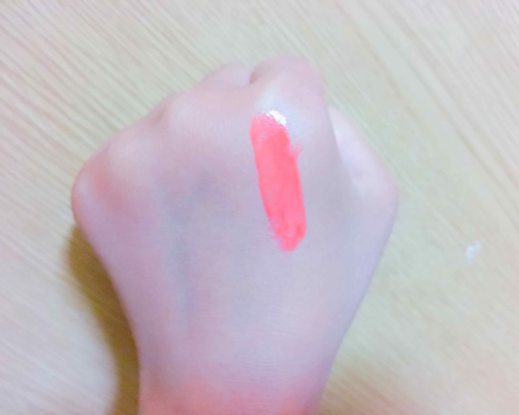 ディアダーリン ウォータージェルティント (アイスティント)/ETUDE/口紅を使ったクチコミ(3枚目)