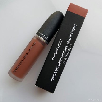 パウダーキス リップスティック/M・A・C/口紅を使ったクチコミ(7枚目)