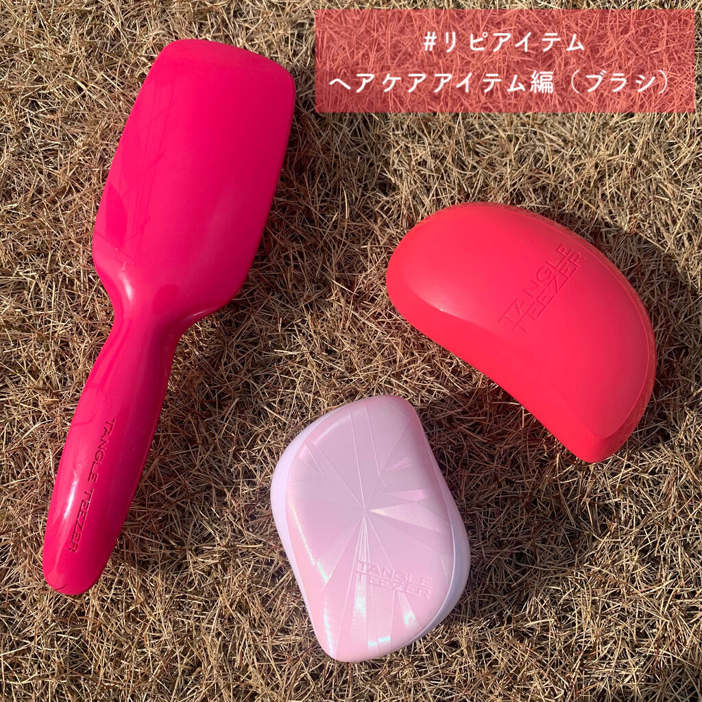 パドルブラシ フルパドル／ピンクエディション/TANGLE TEEZER/ヘアブラシを使ったクチコミ（1枚目）