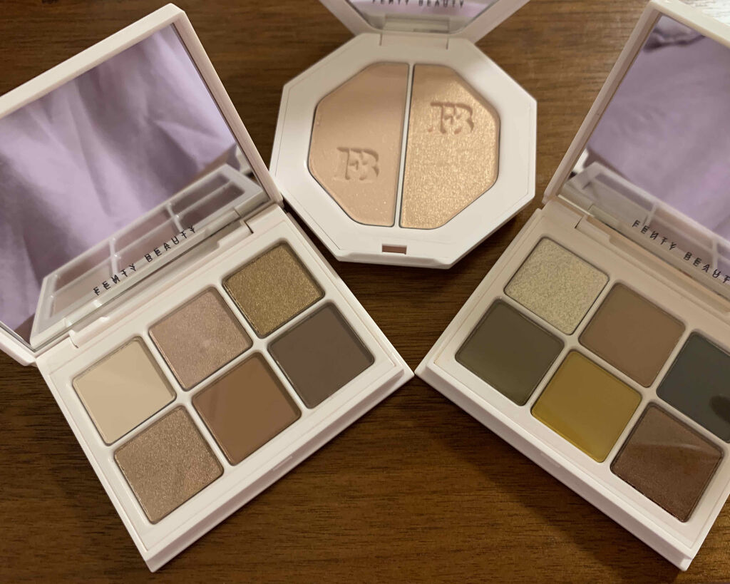 Snap shadows mix & match eyeshadow palette/FENTY BEAUTY BY RIHANNA/アイシャドウパレットを使ったクチコミ（1枚目）