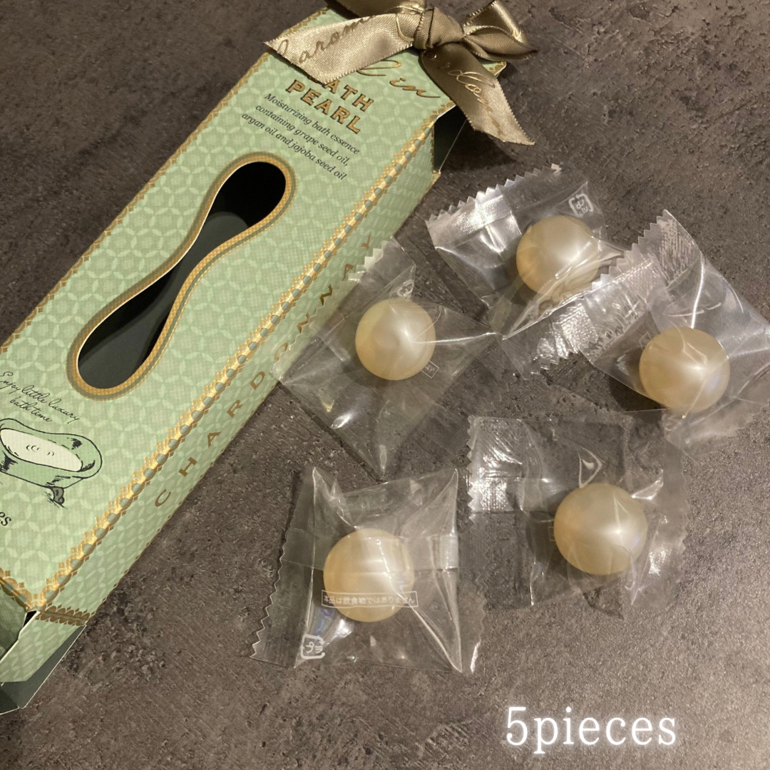 オイルインバスパール/シャルドネ/保湿系入浴剤を使ったクチコミ（3枚目）