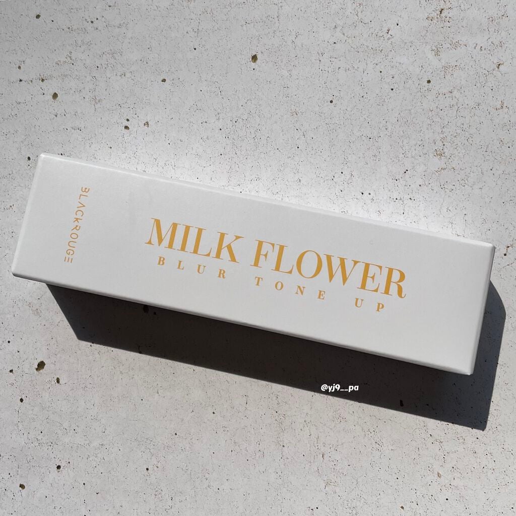 MILK FLOWER BLUR TONE UP/BLACK ROUGE/化粧下地を使ったクチコミ(5枚目)