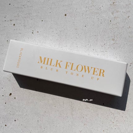 MILK FLOWER BLUR TONE UP/BLACK ROUGE/化粧下地を使ったクチコミ(5枚目)